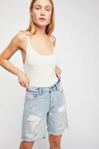 Heartbreaker Long Jean Shorts By We The Free At Free People Denim